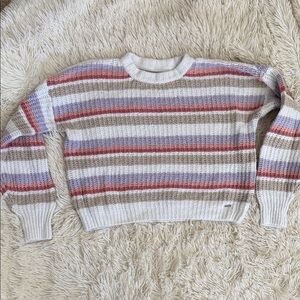 Hollister Striped Multicolor Sweater